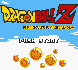Dragon Ball Z - Legendary Super Warriors Title Screen